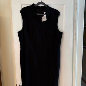 NWT Black Sleeveless Kasper Dress